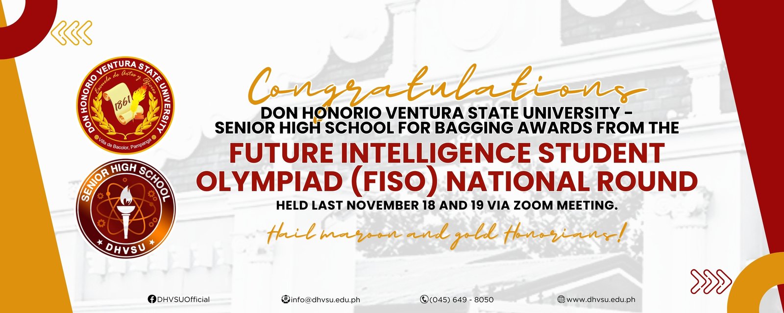 12212023   Future Intelligence Student Olympiad FISO National Round 1   Information DHVSU