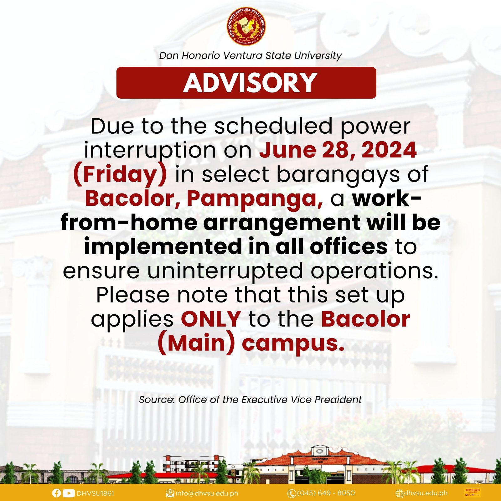 June 27 advisory